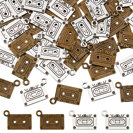 60шт 2цвета сплав подвеска, лента