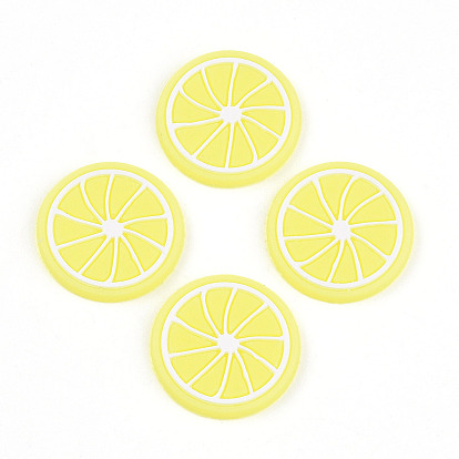 ПВХ пластиката кабошонов, лимон