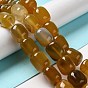 Natural Agate Beads Strands, Dyed & Heated, Column