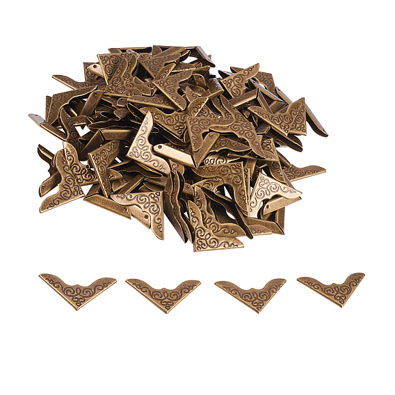 Железные книжные уголки, для книги / скрапбукинга / альбома / меню / папок