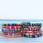 Bohemian Ethnic Style Handmade Braided Bracelet for Teens Colorful Surfing Friendship Bracelet