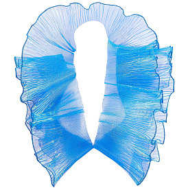 Кружевная отделка из полиэстера и органзы с оборками и складками