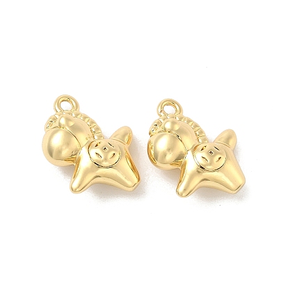 Латунные подвески, лошадка прелести