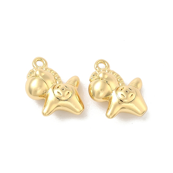 Латунные подвески, лошадка прелести