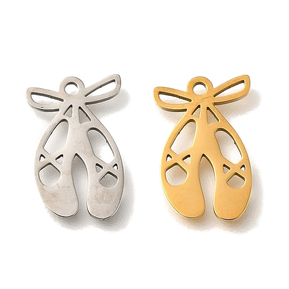 201 подвески из нержавеющей стали, танцевальные туфли подвески