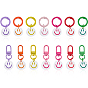 14шт. 14 стили акриловых плоских круглых подвесок в виде улыбающегося лица