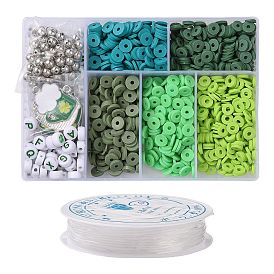 DIY Saint Patrick's Day Polymer Clay Beads Bracelet Making kit