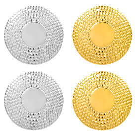 304 подвески из нержавеющей стали, плоский круглый шарм