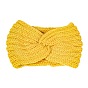 Cross Knitting Wool Yarn Headbands, Wide Hair Accessories for Girls Women