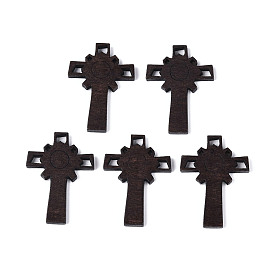 Религиозные деревянные подвески, крестик