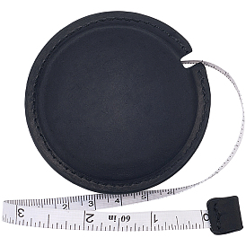 Плоская круглая кожаная измерительная лента, для тела, шитье, портной, одежда