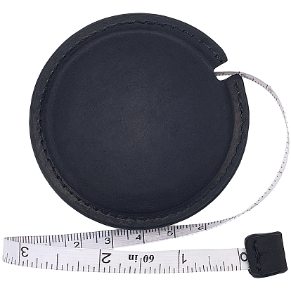 Плоская круглая кожаная измерительная лента, для тела, шитье, портной, одежда