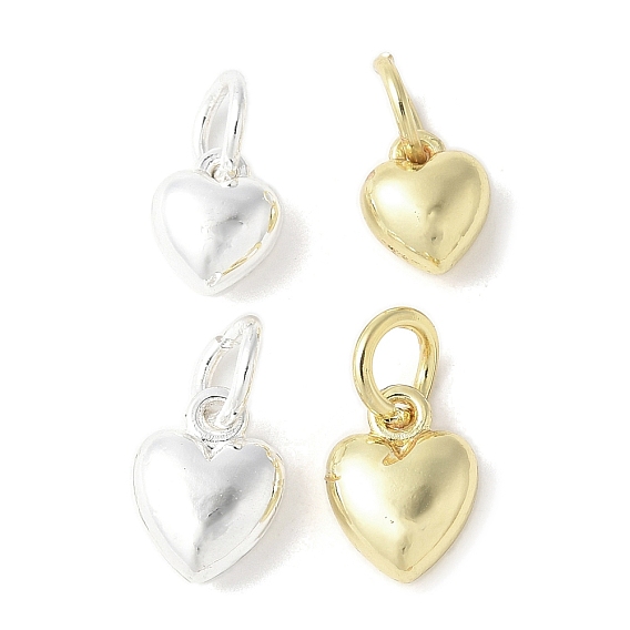 Подвески из сплава , с целью перехода в кольце, сердце прелести, стойки покрытие, долговечный