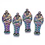 Plated Alloy Pendants, Cadmium Free & Lead Free, Pharaoh