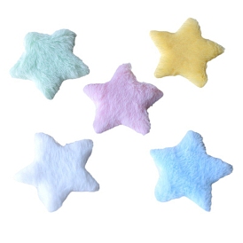 Star & Wings Wool Ornament Accessories, for DIY Clothing, Hat