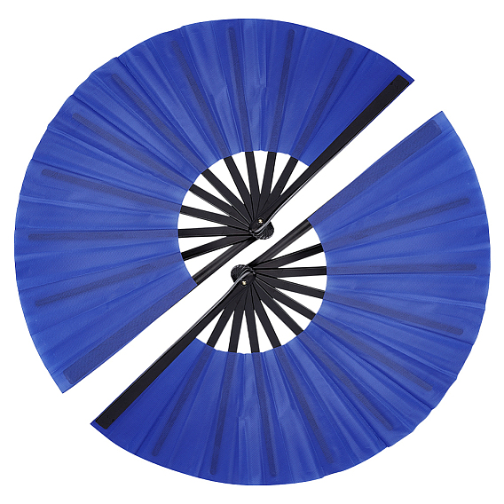 Складной веер из пластика и полиэстера, для вечеринки свадебное танцевальное украшение