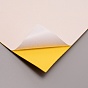 Flash Powder Cardboard Paper, with Foam, DIY Glitter Crafts Party Decoration New Year Gifts Card, Rectangle