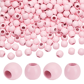 250шт деревянные европейские бусины-рондели