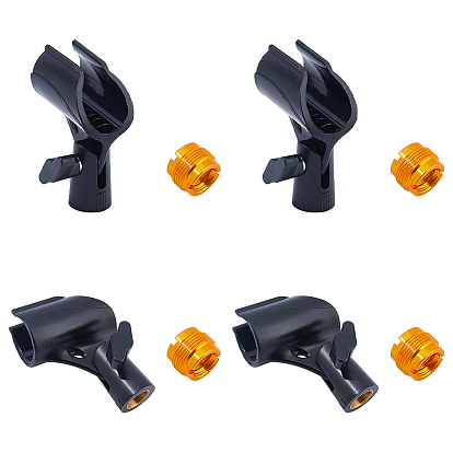 Пластиковый регулируемый держатель для микрофона на стойке микрофона