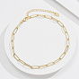 925 Sterling Silver Cable Chain Anklet