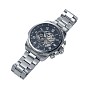 Alloy Watch Head Mechanical Watches, with Stainless Steel Watch Band