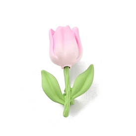 Tulip Alloy Enamel Brooch, Flower Enamel Pins, for Backpack Clothes