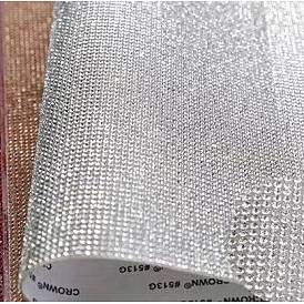 Self Adhesive Glass Rhinestone Glue Sheets, for Trimming Cloth Bags and Shoes