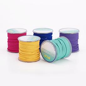 Round Polyester Cords, Milan Cords/Twisted Cords, with Random Spools
