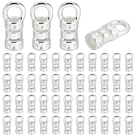 50шт. латунные наконечники шнура