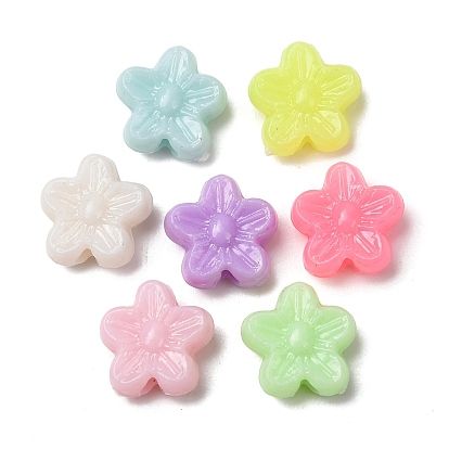 Пластиковые шарики, цветок