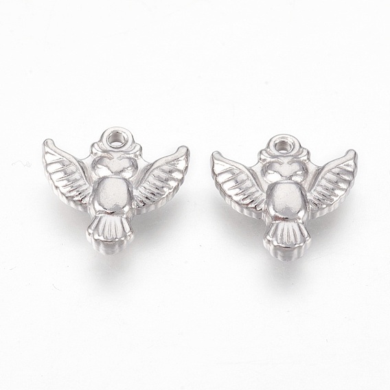 Pendentifs en acier inoxydable, aigle