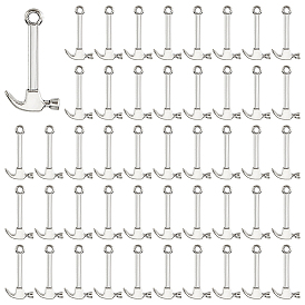 80 шт. Подвески из сплава в тибетском стиле, молоток