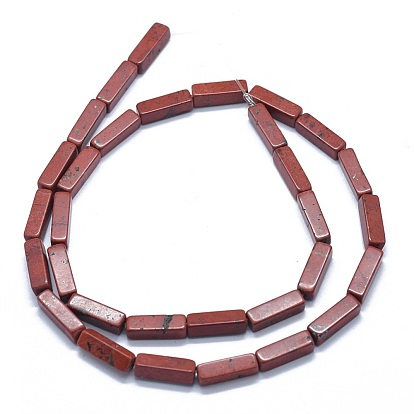 Natural Mixed Stone Beads Strands, Cuboid