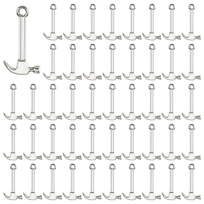 80 шт. Подвески из сплава в тибетском стиле, молоток
