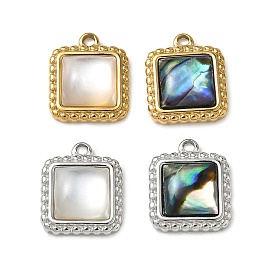 Природные подвески оболочки, 304 квадратные подвески из нержавеющей стали