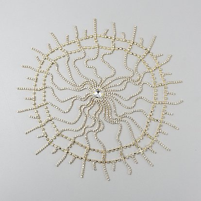 Обручи из сплава со стразами