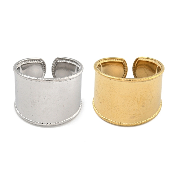 304 открытая манжета из нержавеющей стали для женщин