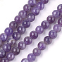 Natürlichen Amethyst Perlen Stränge, Runde