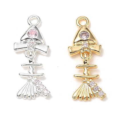 Латунные микро проложить кубического циркония подвески, без кадмия, без никеля и без свинца, елочка