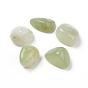 5Pcs Natural New Jade Beads, Tumbled Stone, Vase Filler Gems, No Hole/Undrilled, Nuggets