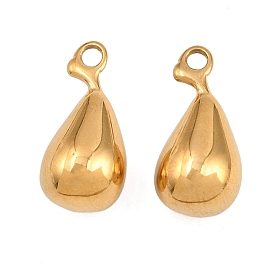 304 подвески из нержавеющей стали, слеза, без свинца и без кадмия, ионное покрытие (ip)