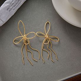 304 серьги-гвоздики в форме бабочки из нержавеющей стали, ионное покрытие (ip), без кадмия, без никеля и без свинца