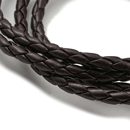Браслеты из искусственной кожи со шнурками, регулируемый браслет с подвесками в виде креста и прямоугольника из сплава