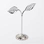 3 Pcs Iron Earring Displays Sets, Bean Sprout Shape Earrings Display Stand