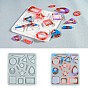 DIY Silicone Pendant Molds, Resin Casting Molds, Clay Craft Mold Tools, Mixed Shapes