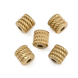 304 из нержавеющей стали бусы, ионное покрытие (ip), колонка