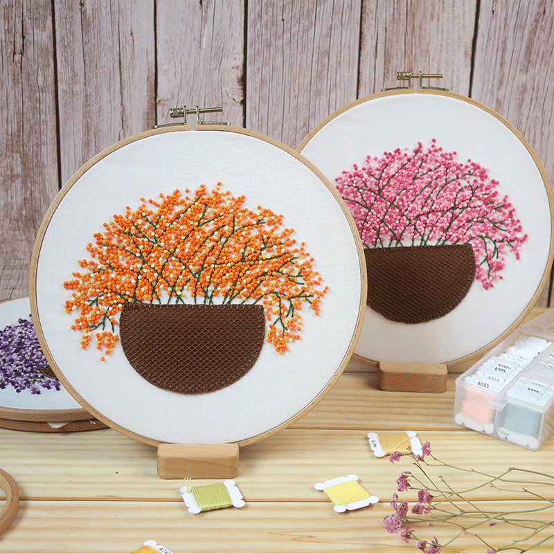 China Factory Beginner needlework set cross stitch Su embroidery
