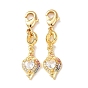 Декоративные подвески из латуни с микропаве в виде рыбок и прозрачными кубическими циркониями., с застежкой омар, стойки покрытие, долговечный, без кадмия и без свинца