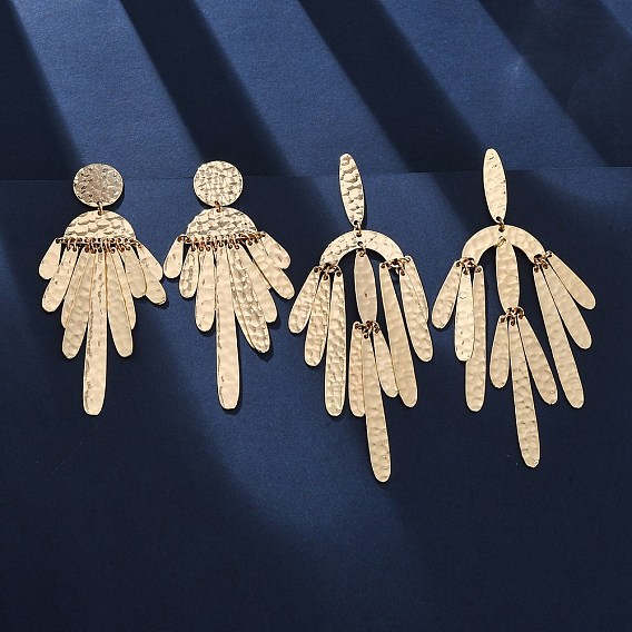 Серьги-люстры из цинкового сплава, с 304 штифтов из нержавеющей стали