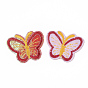 Computerized Embroidery Cloth Iron On/Sew On Patches, Costume Accessories, Appliques, Butterfly